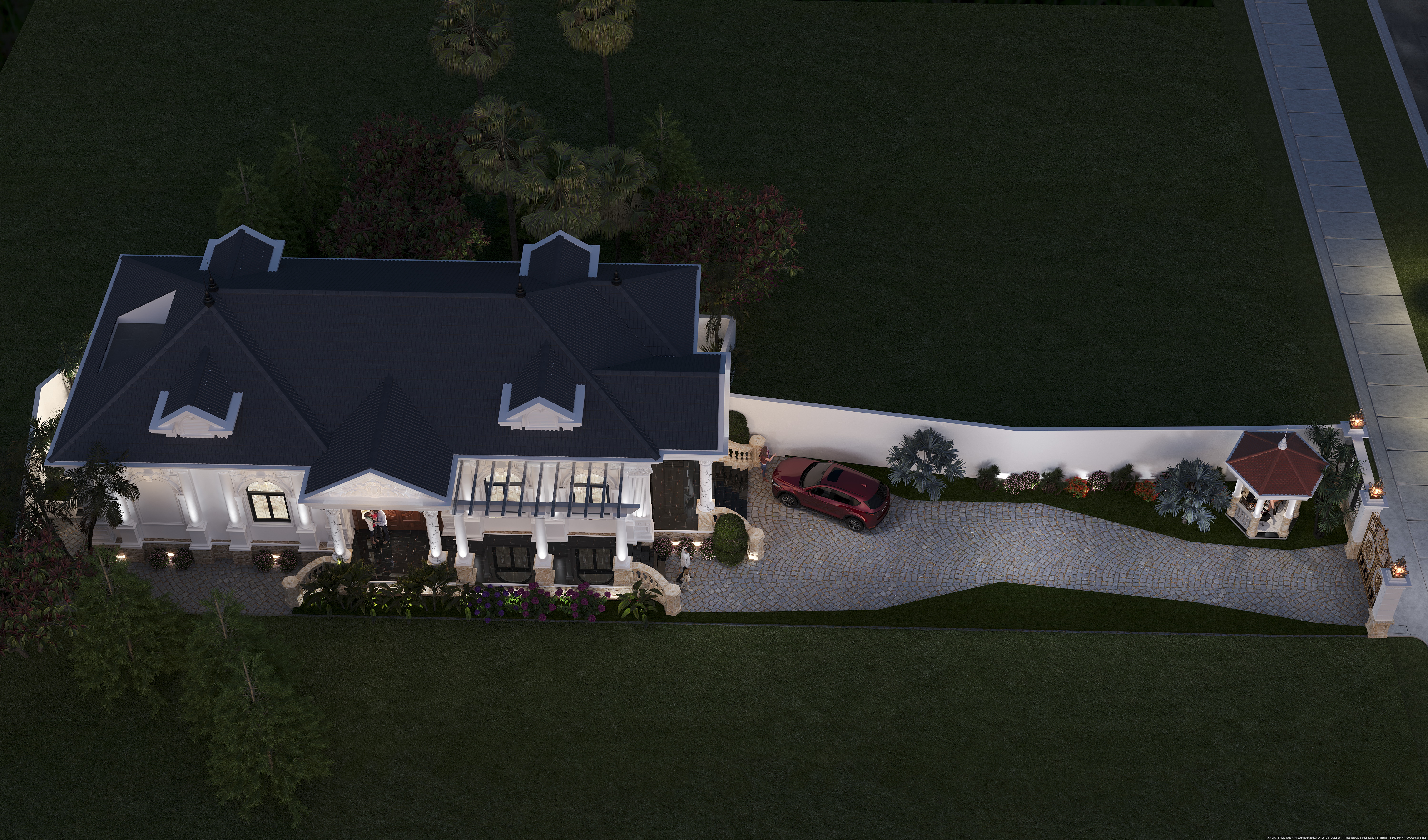 MẪU NHÀ CẤP 4 MÁI NHẬT 8.6X21M BẾN TRE: THIẾT KẾ TỐI ƯU TIỆN NGHI